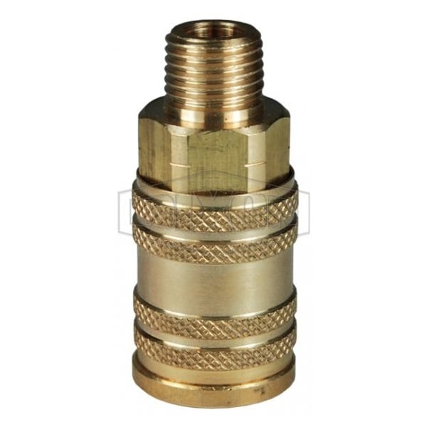 M Series ARO Quick Disconnect Pneumatic Coupler, 3/8 in Nominal, Quick Disconnect Coupler x FNPT, 30